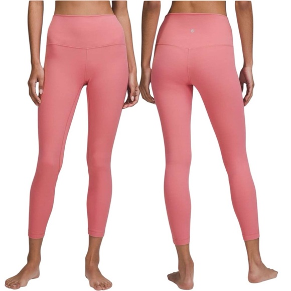 Lululemon Align High-Rise Pant 31" Size 8Tall Pink Blossom - Picture 1 of 9